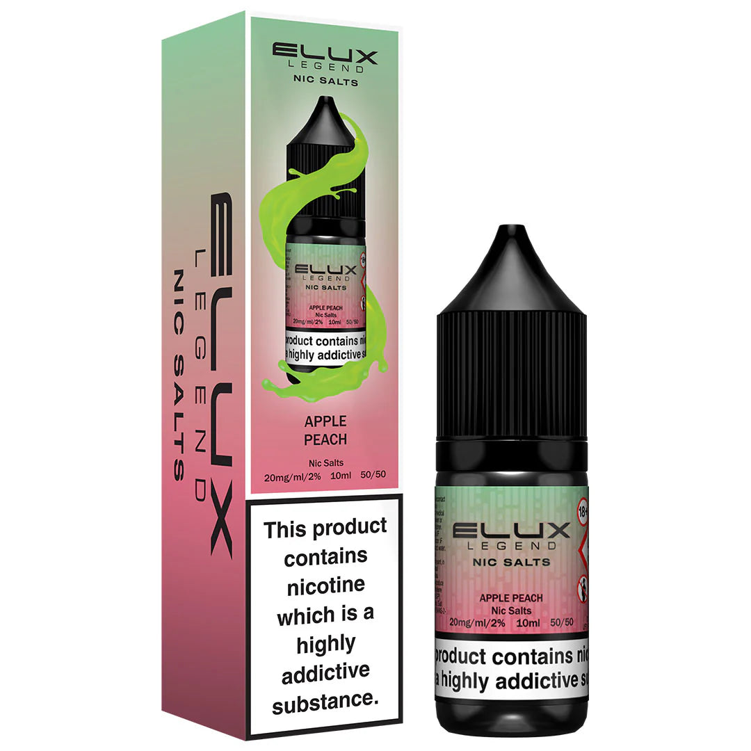 Apple Peach Elux Legend Nic Salt 10ml