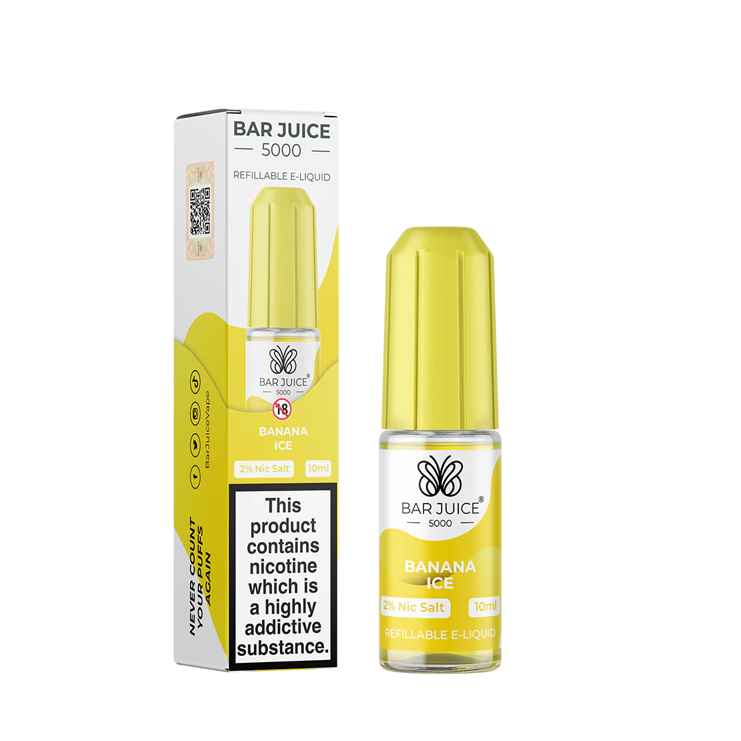 Bar Juice Banana Ice Nic Salt 10ml