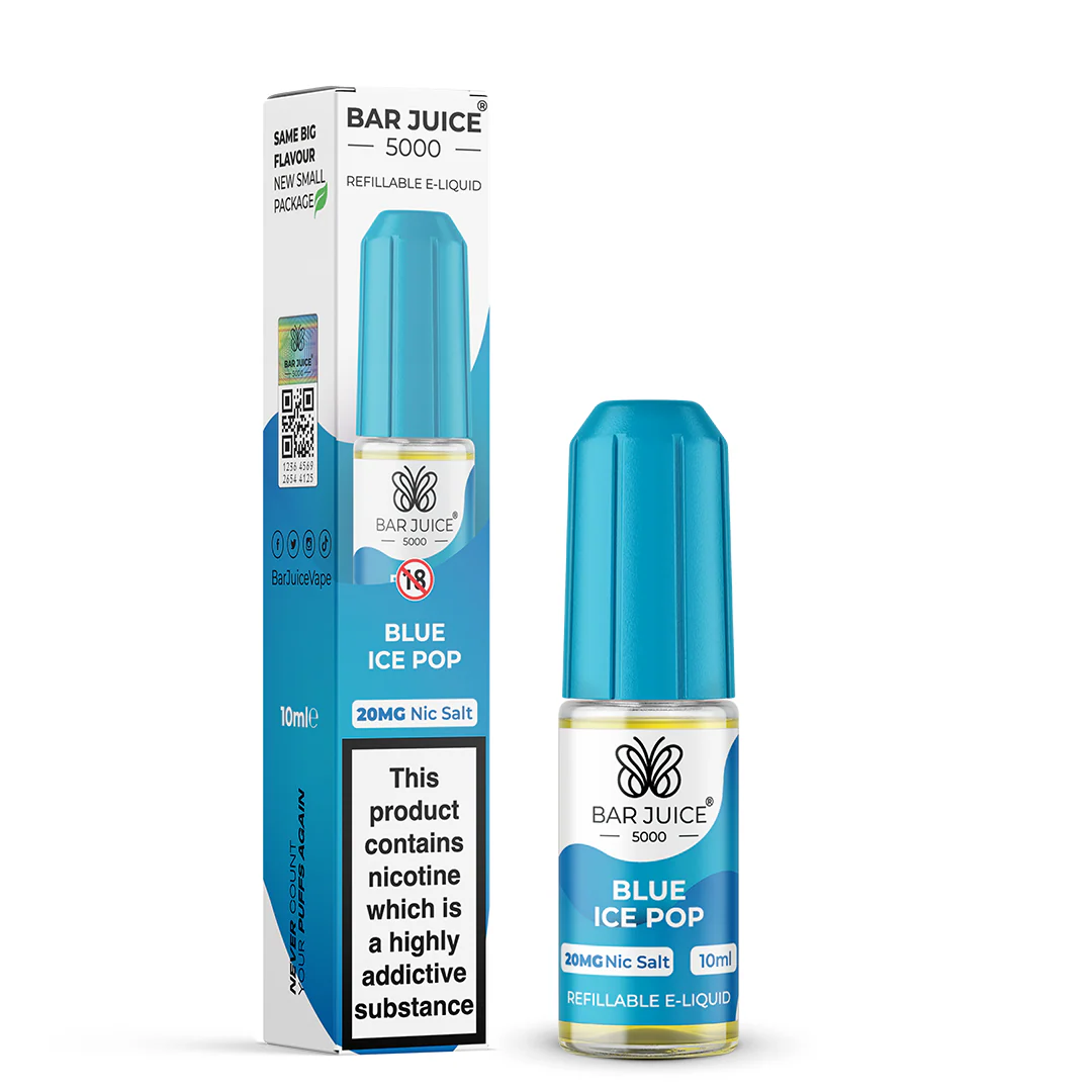 Bar Juice Blue Ice Pop Nic Salt 10ml