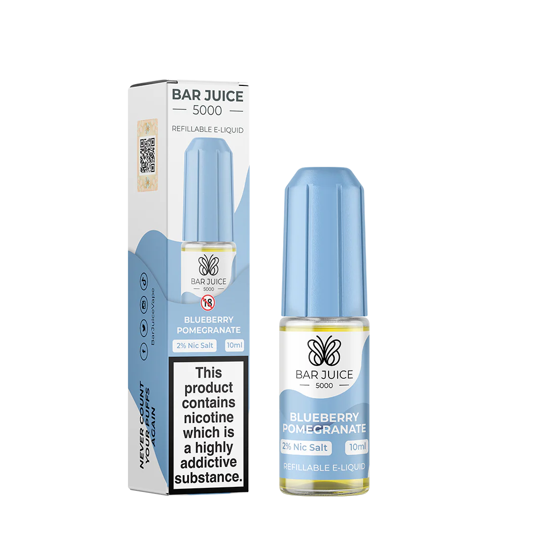 Bar Juice Blueberry Pomegranate Nic Salt 10ml