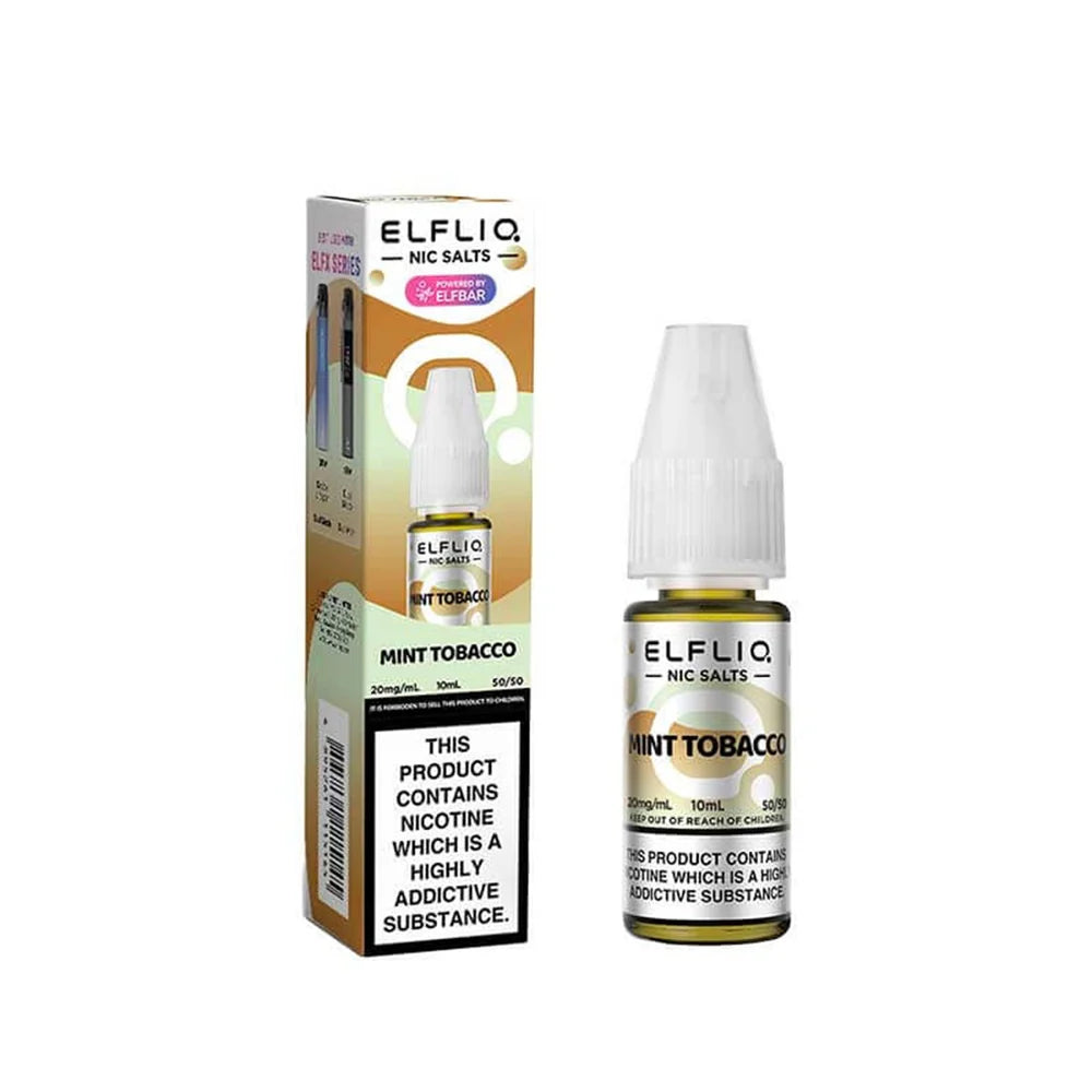 ELFLIQ Mint Tobacco Nic Salt 10ml