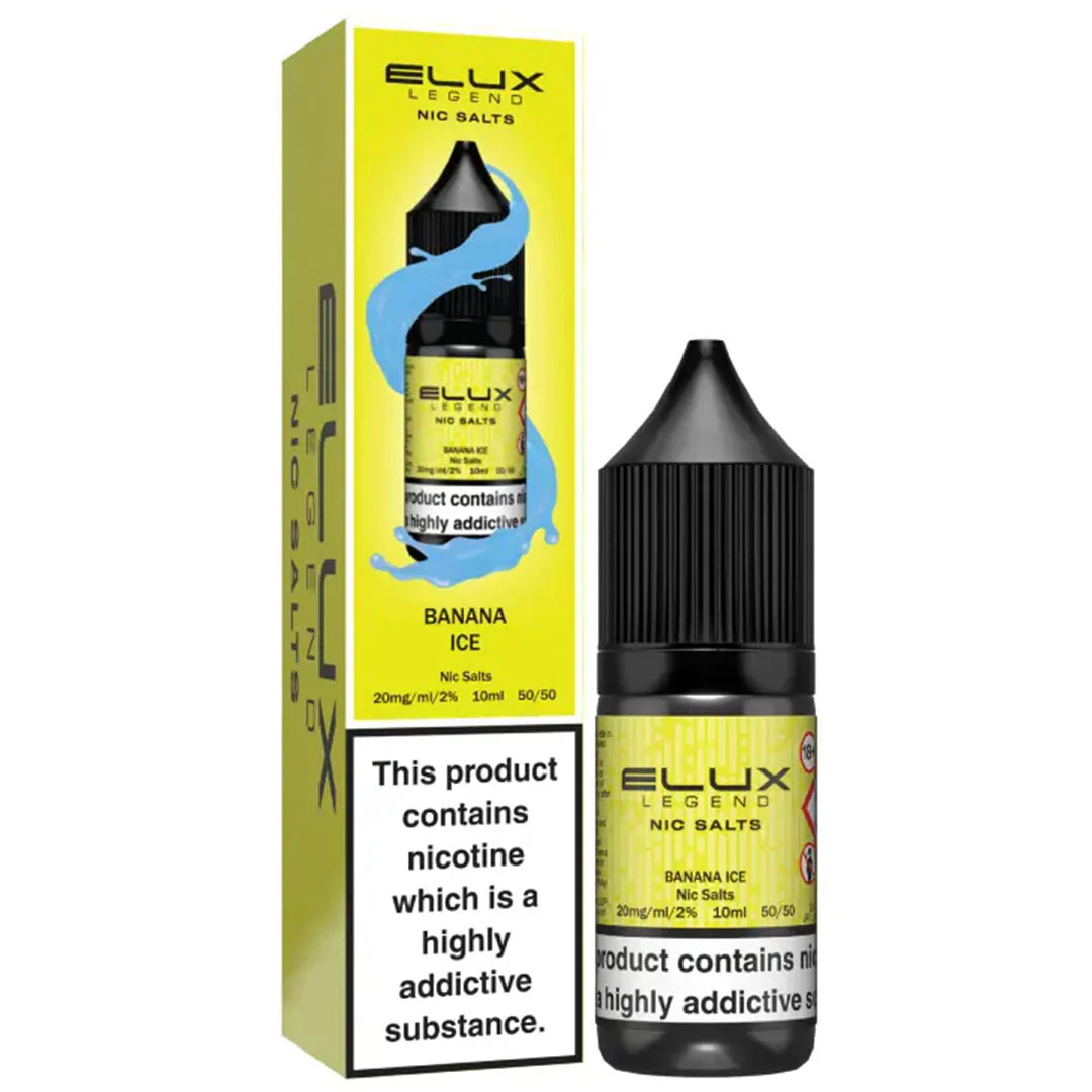 Banana Ice Elux Legend Nic Salt 10ml