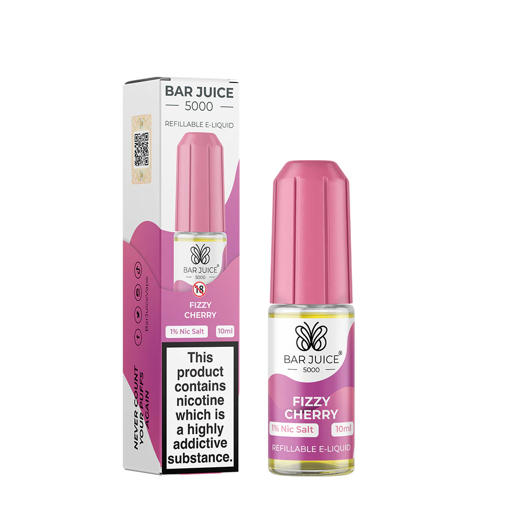 Bar Juice Fizzy Cherry Nic Salt 10ml