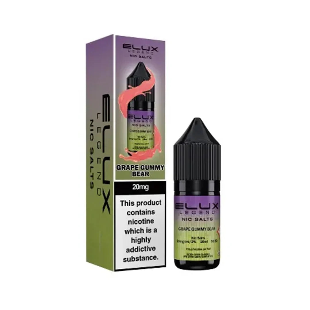 Grape Gummy Bear Elux Legend Nic Salt 10ml