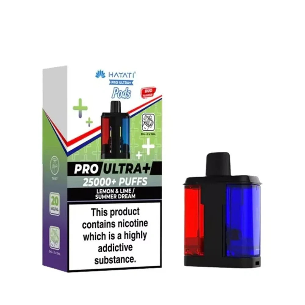 Hayati Pro Ultra Plus Refill Pack Lemon & Lime + Summer Dream