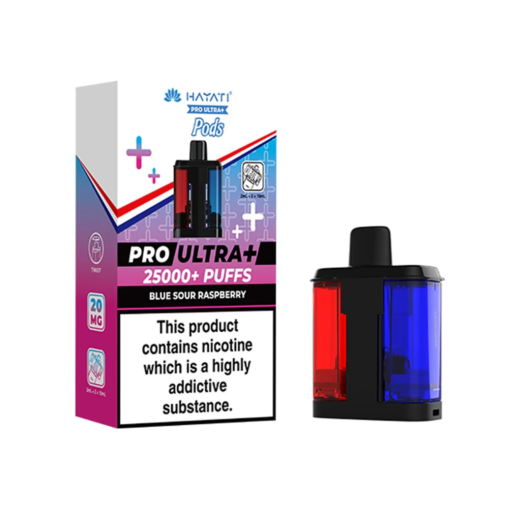 Hayati Pro Ultra Plus Refill Pack Blue Sour Raspberry