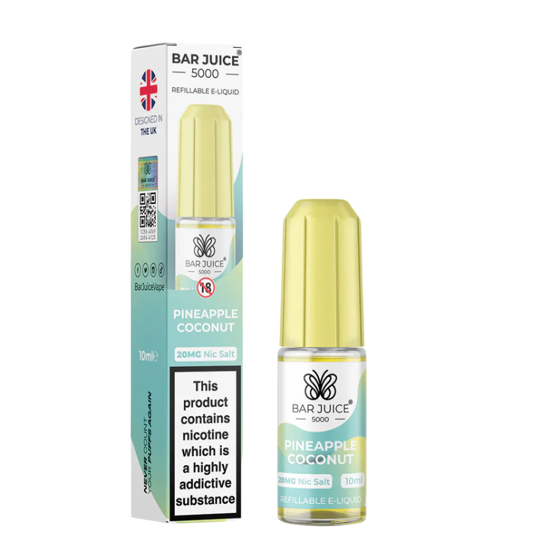 Bar Juice Pineapple Coconut Nic Salt 10ml