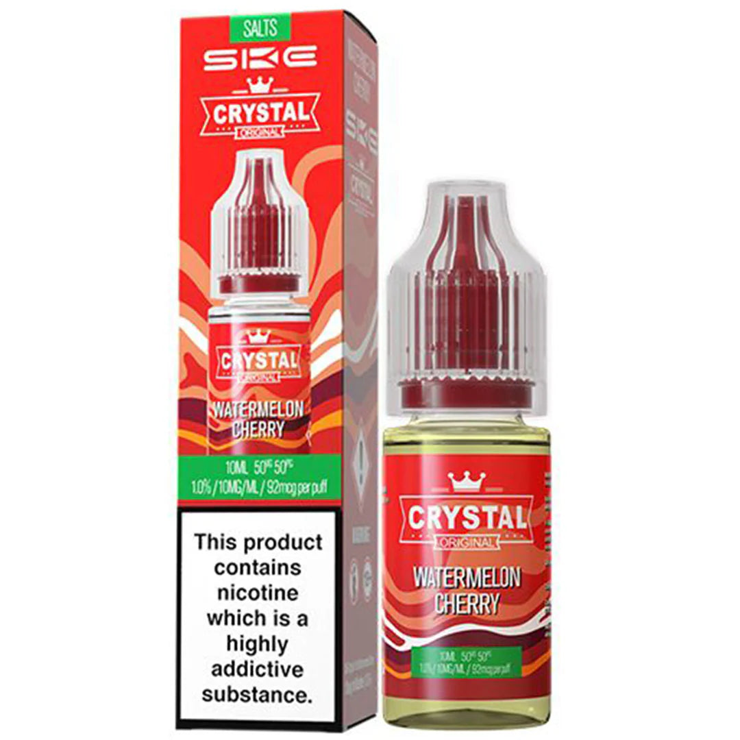 Watermelon Cherry Nic Salt by SKE Crystal Original 10ml