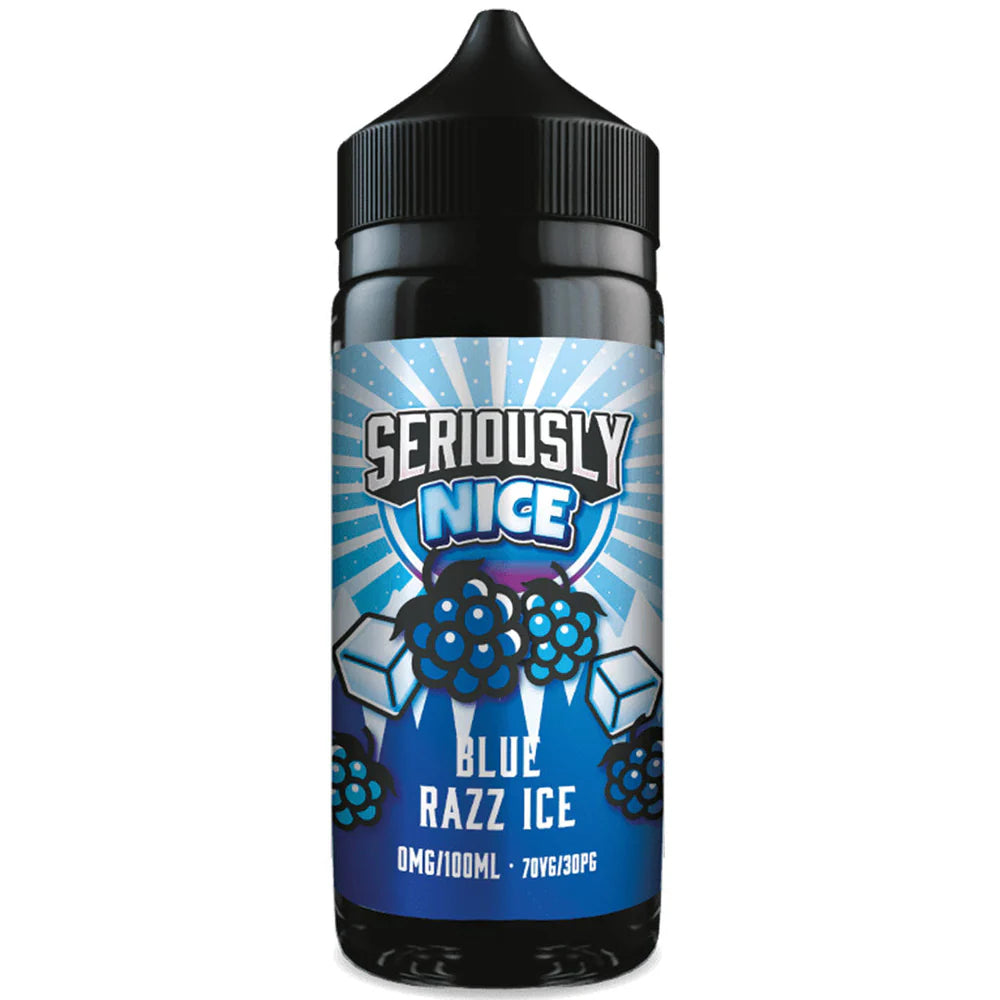 Seriously Nice Blue Razz Ice 100ml Shortfill