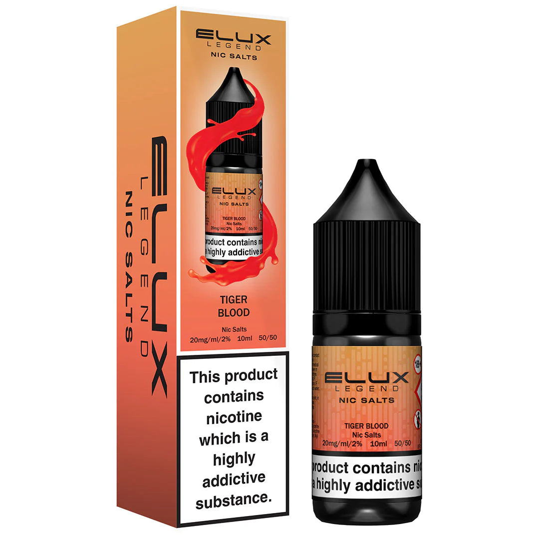 Tiger Blood Elux Legend Nic Salt 10ml