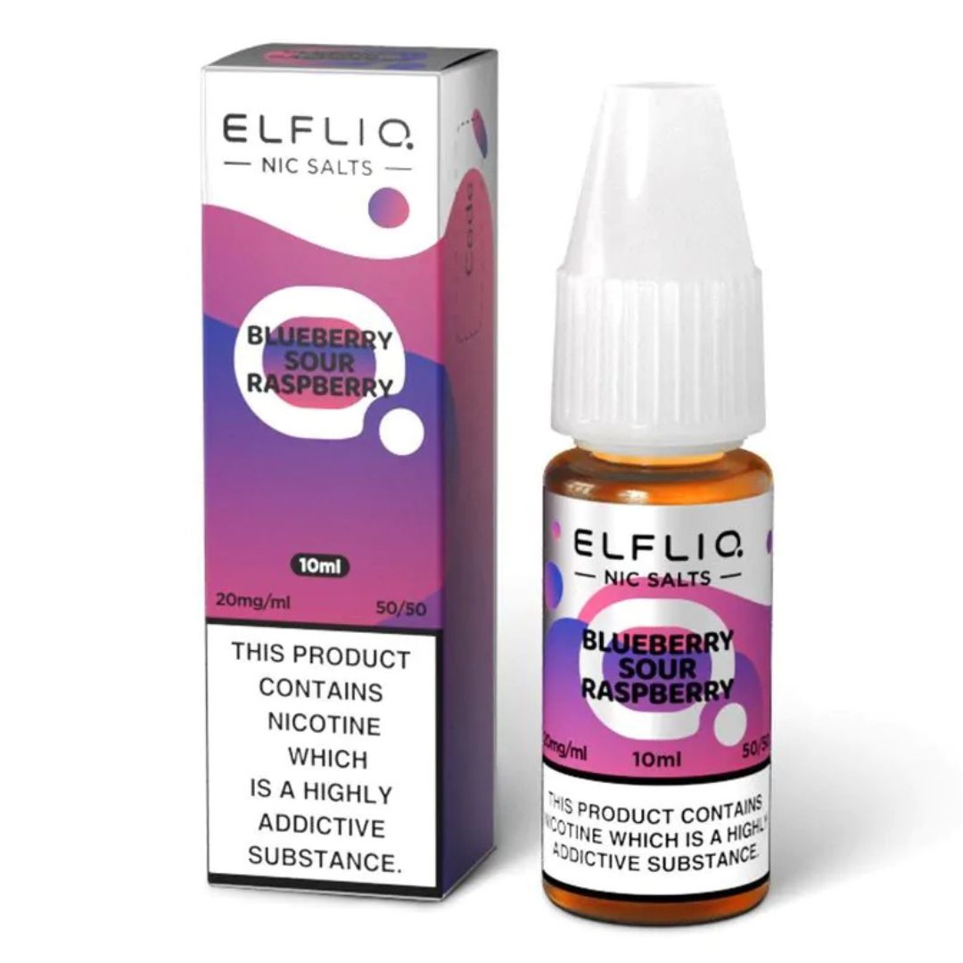 ELFLIQ Blueberry Sour Raspberry Nic Salt 10ml