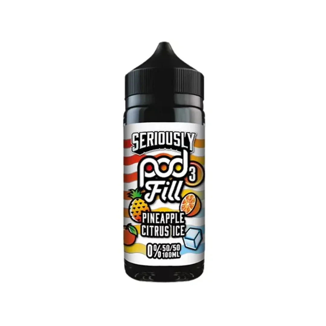Seriously Pod Fill 3 Pineapple Citrus Ice 100ml Shortfill