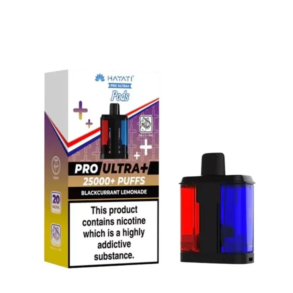 Hayati Pro Ultra Plus Refill Pack Blackcurrant Lemonade