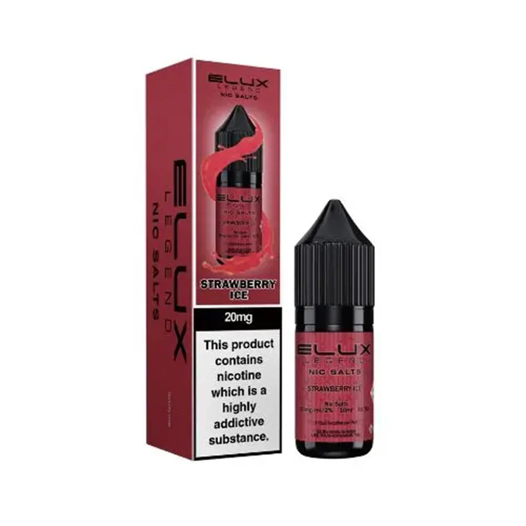 Strawberry Ice Elux Legend Nic Salt 10ml