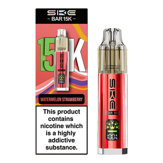 SKE Bar 15K Prefilled Vape Kit Watermelon Strawberry