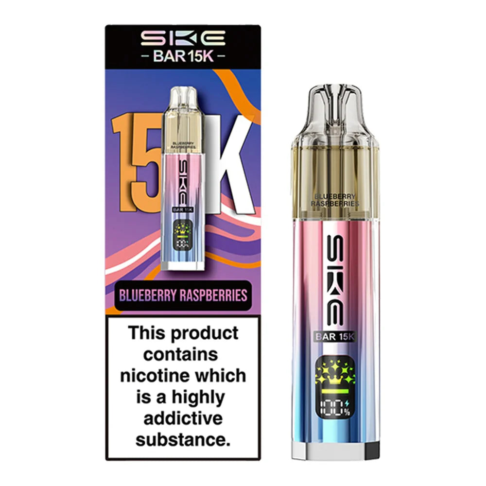 SKE Bar 15K Prefilled Vape Kit Blueberry Raspberries