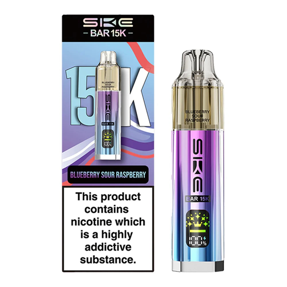 SKE Bar 15K Prefilled Vape Kit Blueberry Sour Raspberry