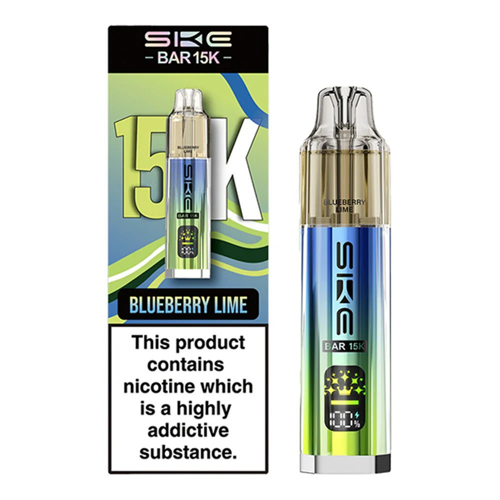 SKE Bar 15K Prefilled Vape Kit Blueberry Lime