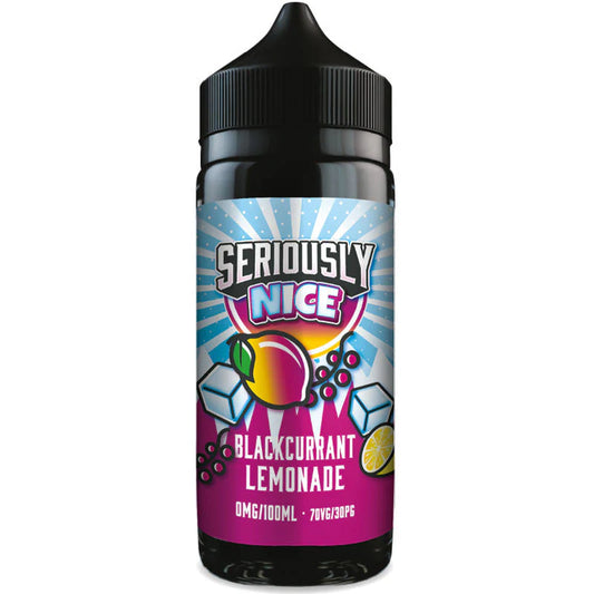 Seriously Nice Cool Blackcurrant Lemonade 100ml Shortfill