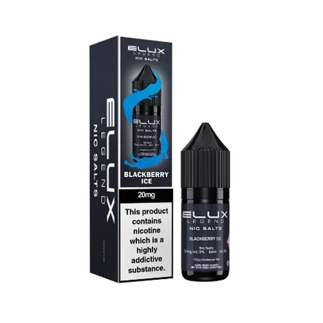 Blackberry Ice Elux Legend Nic Salt 10ml