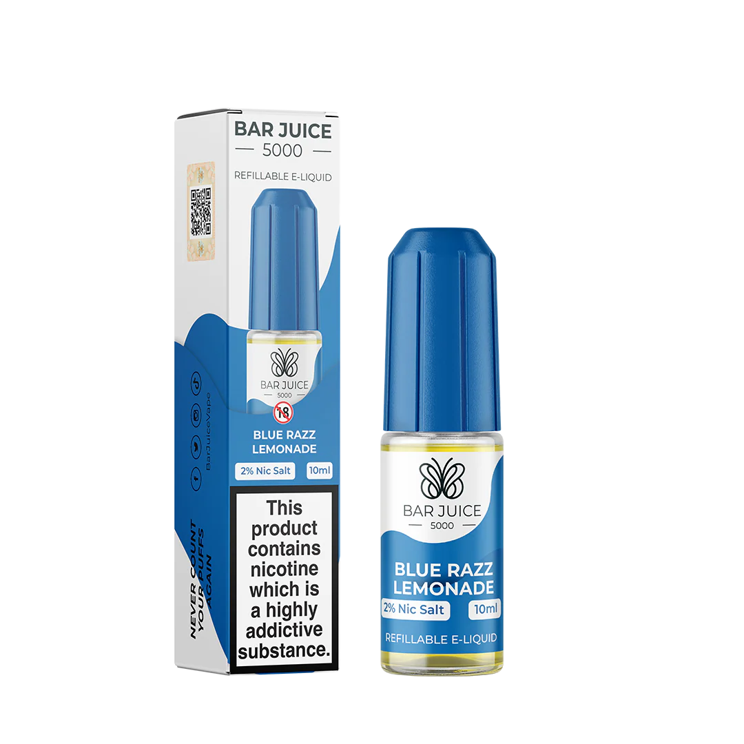 Bar Juice Blue Razz Lemonade Nic Salt 10ml