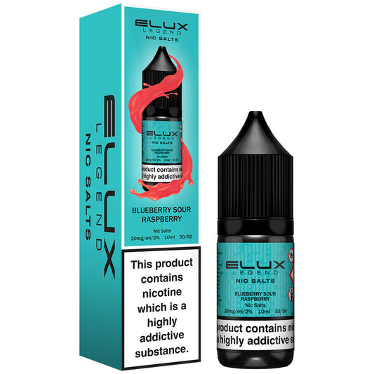 Blueberry Sour Raspberry Elux Legend Nic Salt 10ml