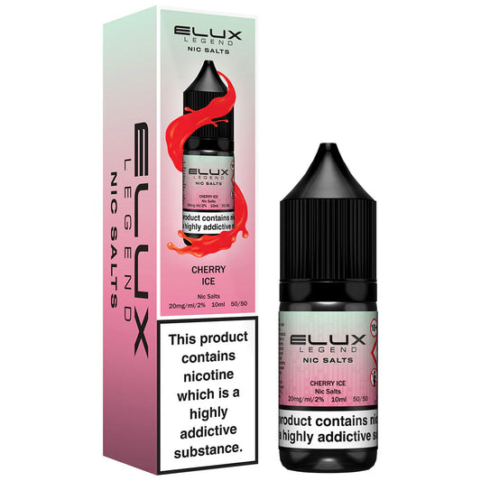 Cherry Ice Elux Legend Nic Salt 10ml