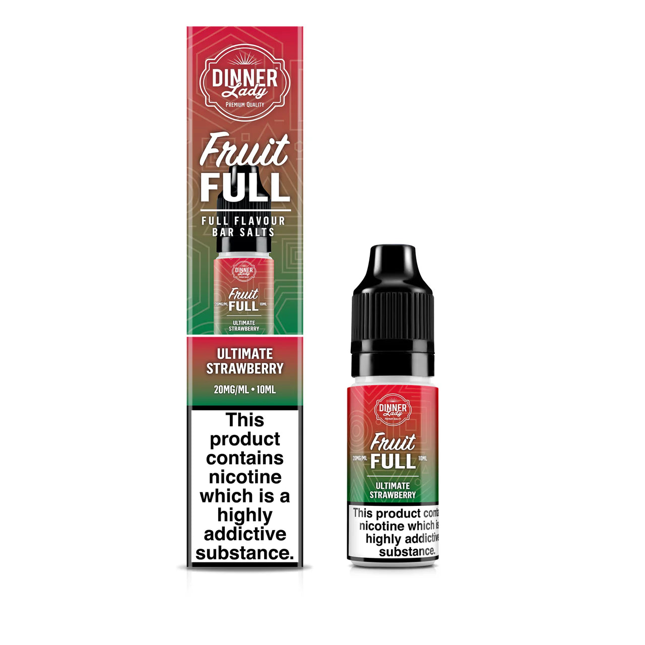 Ultimate Strawberry Dinner Lady Nic Salt 10ml