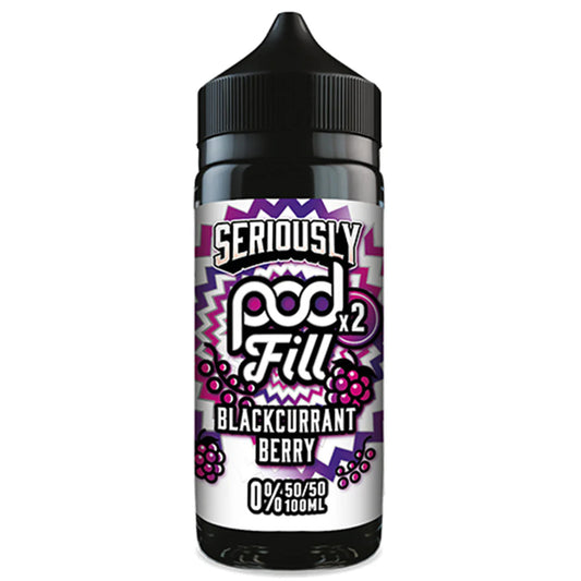 Seriously Pod Fill x2 Blackcurrant Berry 100ml Shortfill