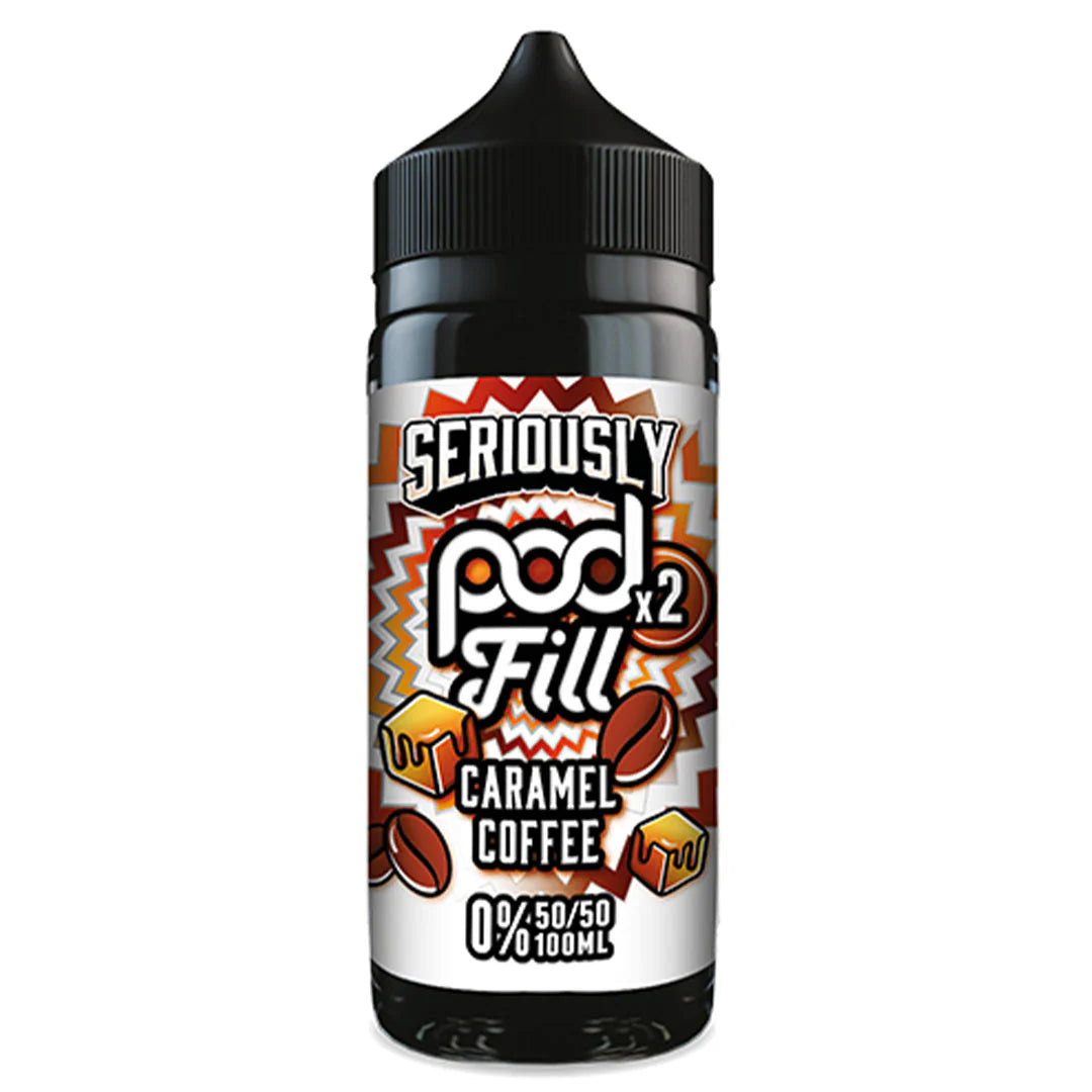 Seriously Pod Fill x2 Caramel Coffee 100ml Shortfill