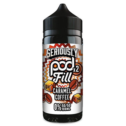 Seriously Pod Fill x2 Caramel Coffee 100ml Shortfill