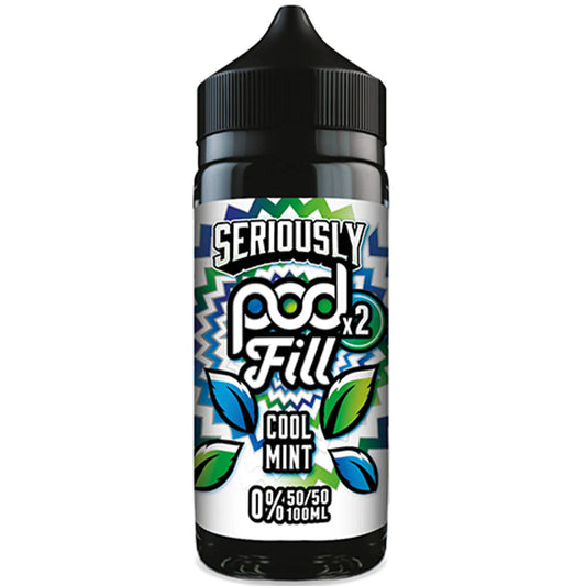 Seriously Pod Fill x2 Cool Mint 100ml Shortfill