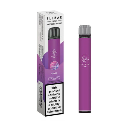 Elf Bar 600 Prefilled Vape Kit