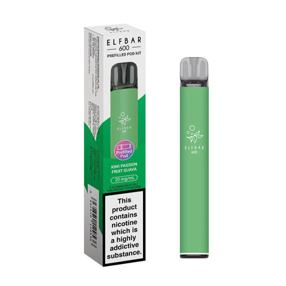Elf Bar 600 Prefilled Vape Kit