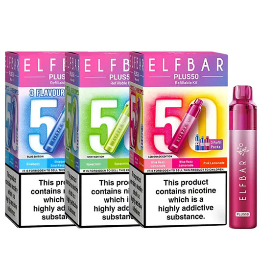 Elf Bar Plus 50K Prefilled Pod Vape Kit