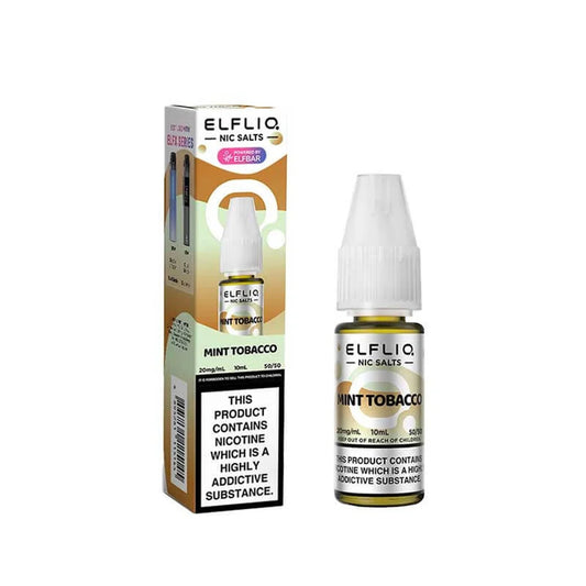 ELFLIQ Mint Tobacco Nic Salt 10ml