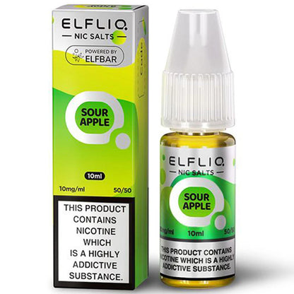 ELFLIQ Sour Apple Nic Salt 10ml
