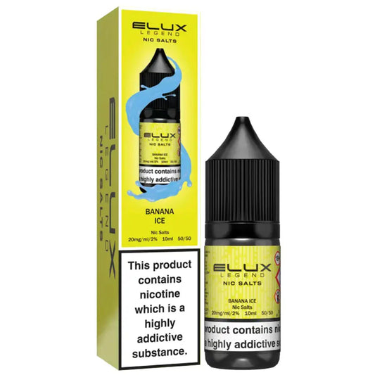 Banana Ice Elux Legend Nic Salt 10ml