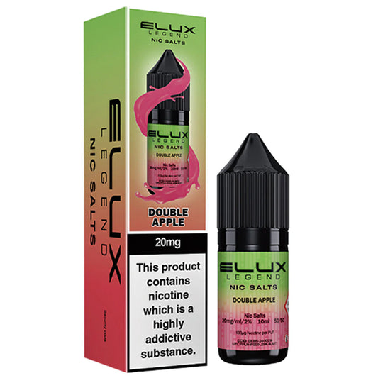 Double Apple Elux Legend Nic Salt 10ml