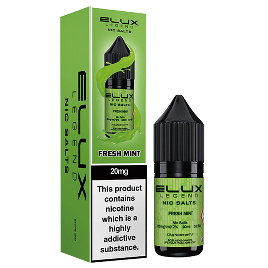 Fresh Mint Elux Legend Nic Salt 10ml
