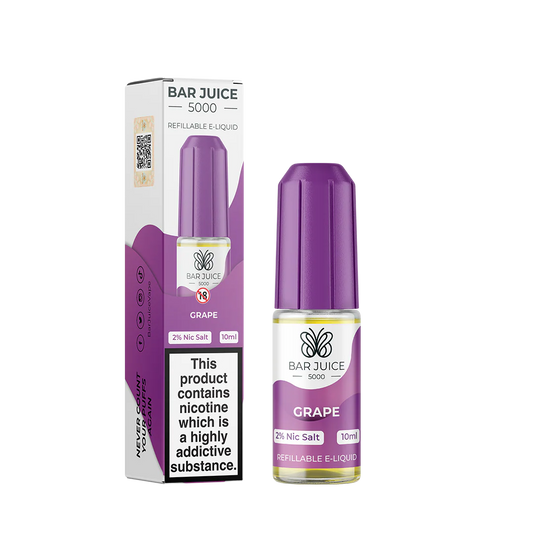 Bar Juice Grape Nic Salt 10ml