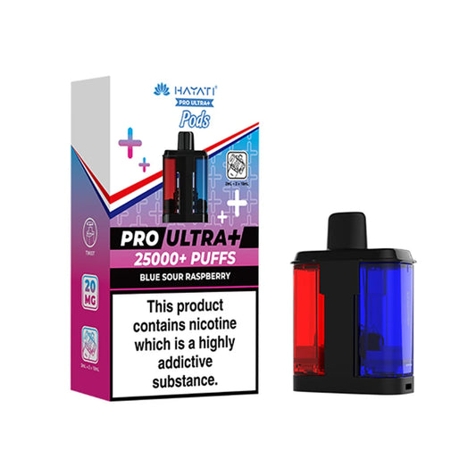 Hayati Pro Ultra Plus Refill Pack Blue Sour Raspberry