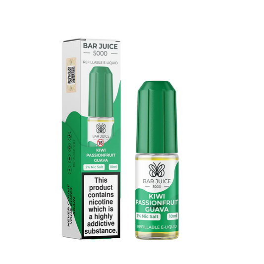 Bar Juice Kiwi Passionfruit Guava Nic Salt 10ml