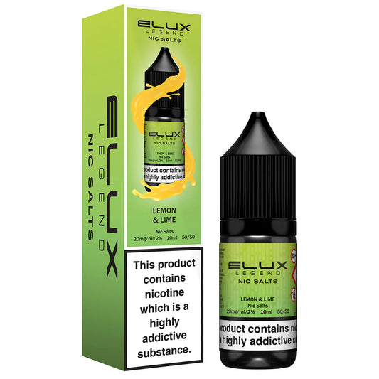 Lemon Lime Elux Legend Nic Salt 10ml