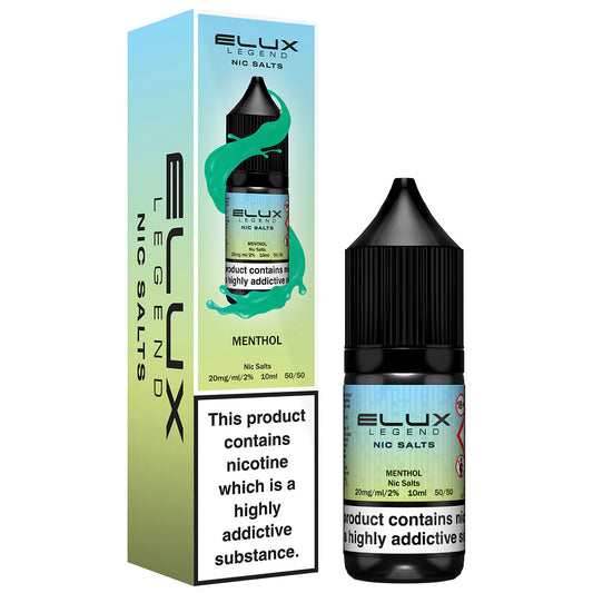 Menthol Elux Legend Nic Salt 10ml