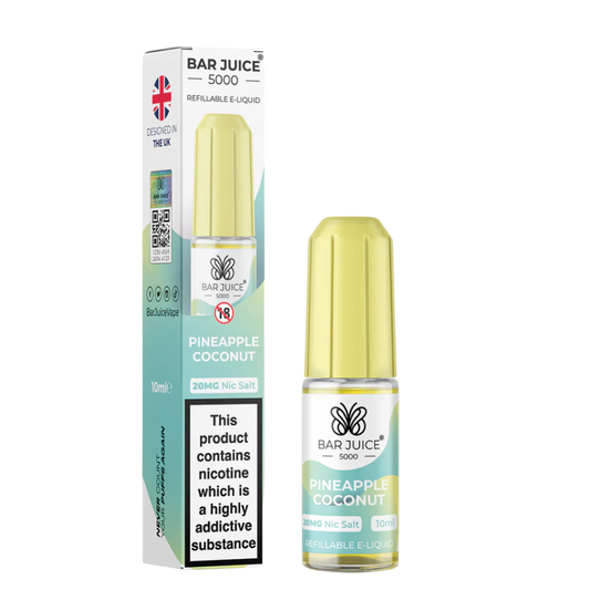 Bar Juice Pineapple Coconut Nic Salt 10ml