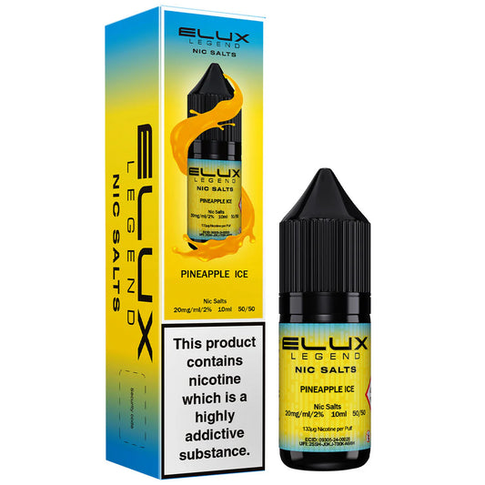 Pineapple Ice Elux Legend Nic Salt 10ml