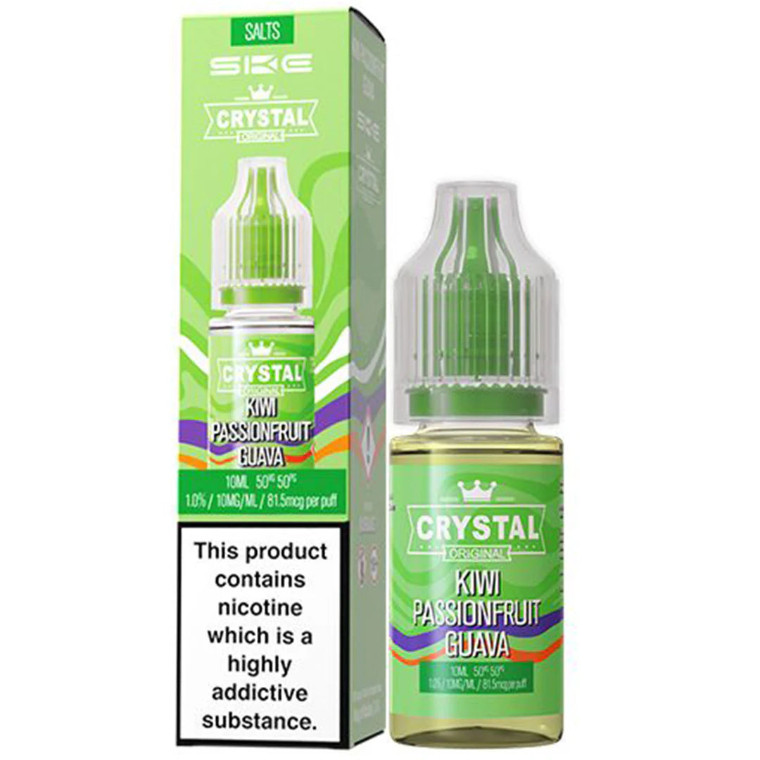 Kiwi Passionfruit Guava Nic Salt by SKE Crystal Original 10ml