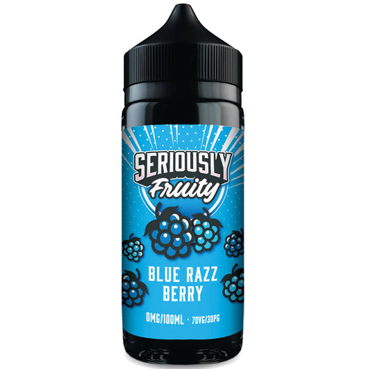Seriously Fruity Blue Razz Berry 100ml Shortfill