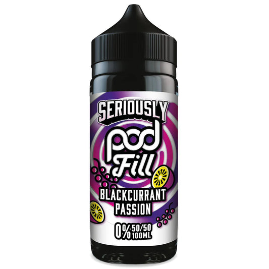Seriously Pod Fill Blackcurrant Passion 100ml Shorfill